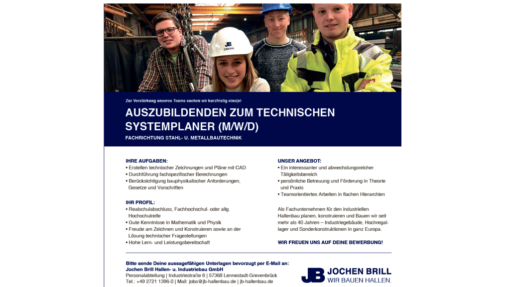 Jochen Brill Hallen- u. Industriebau GmbH